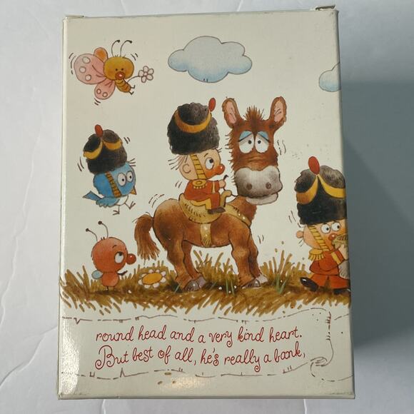 Vintage Avon Humpty Dumpty Hand Painted Bank 1982 New In Box - Picture 5 of 10